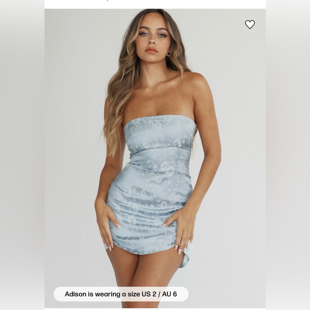 Princess Polly Blue Mini Dress